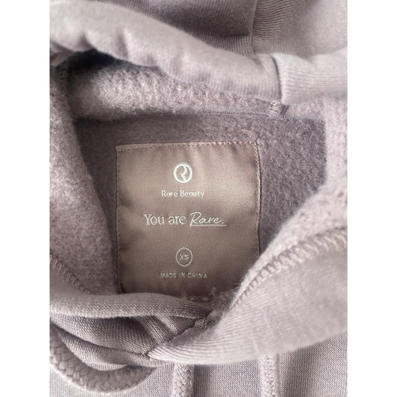 Rare Beauty Women's Size XS Purple Hoodie By Selena Gomez - Picture 6 of 9